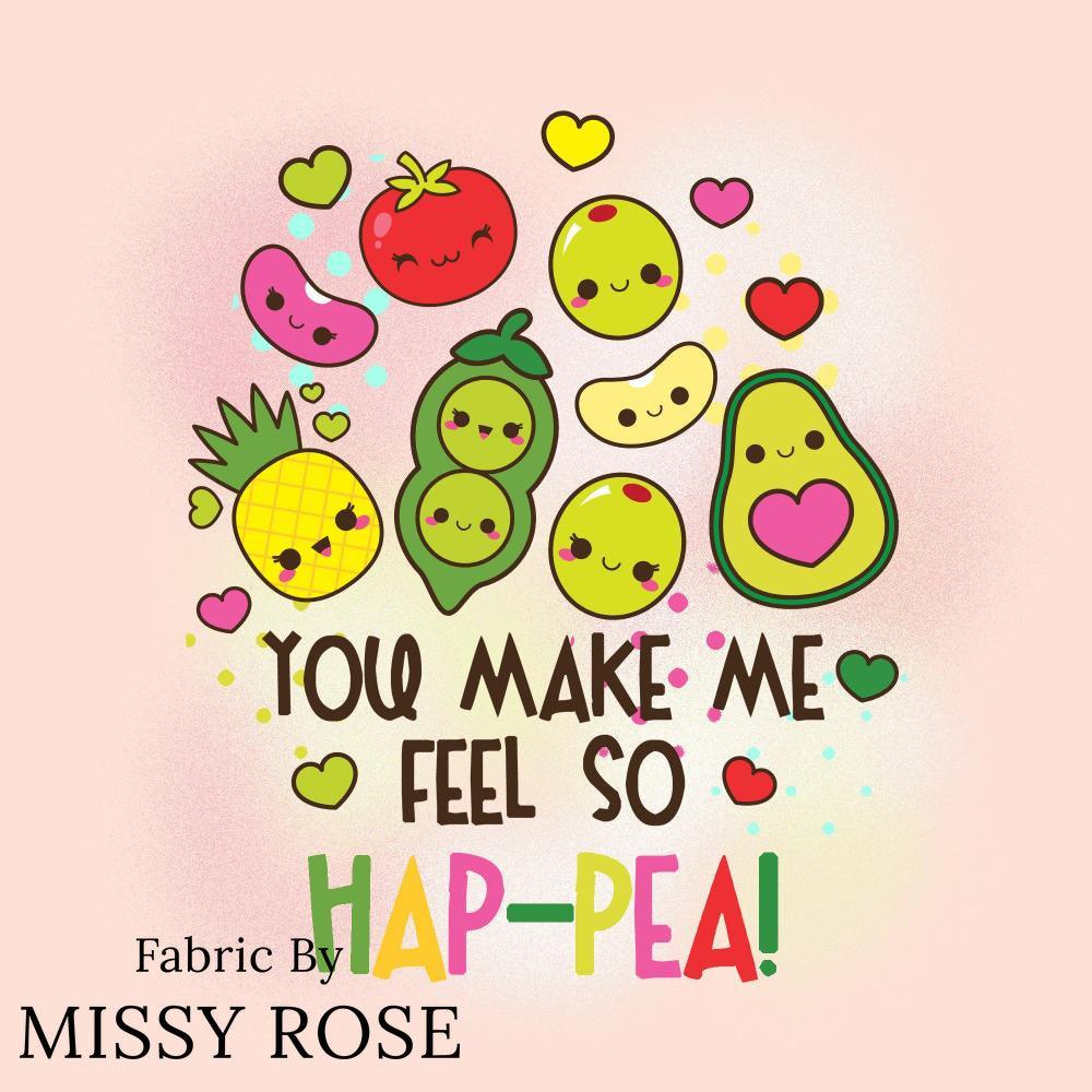 Design 665 Panel Fabric – premium custom printed fabric for sewing | Fabric by Missy Rose