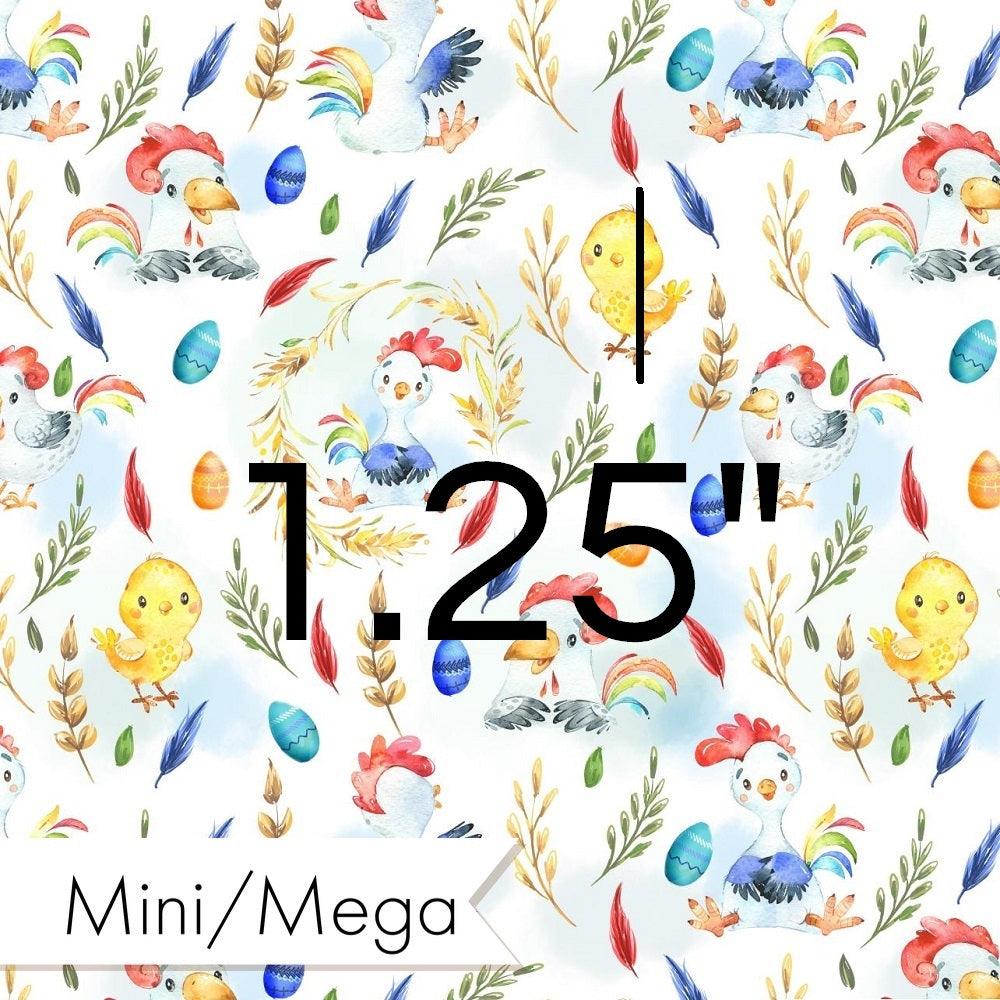 Design 666 White Chicken Fabric – Australian custom printed fabric pre-order | Fabric by Missy Rose