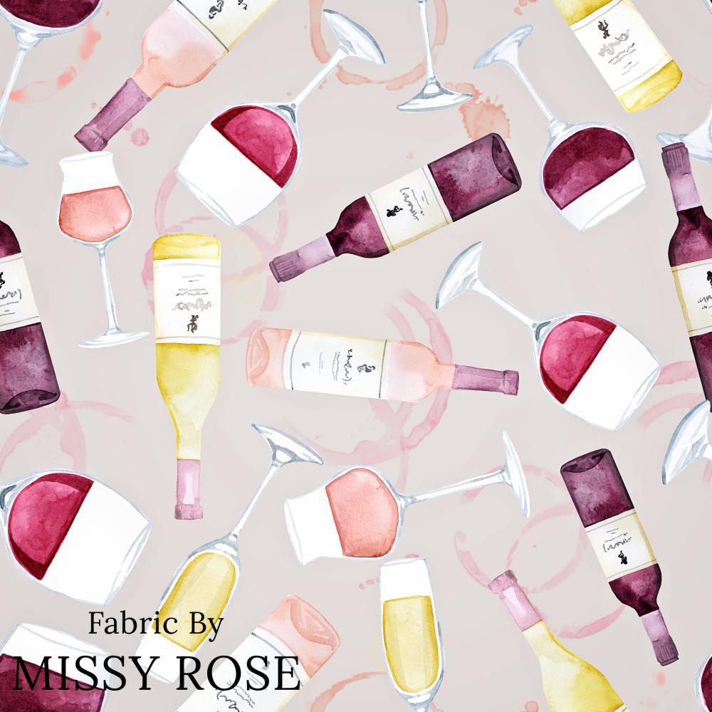 Design 668 Wine Fabric – pre-order designer fabric Australia | Fabric by Missy Rose