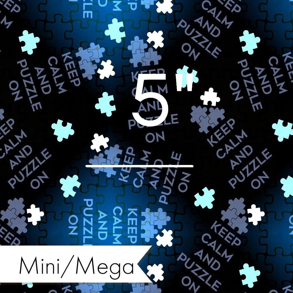 Design 670 Puzzle Fabric – custom printed pre-order fabric Australia | Fabric by Missy Rose