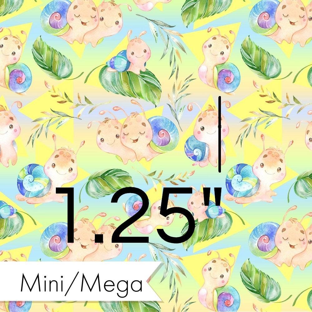 Design 672 Rainbow Snails Fabric – pre-order designer fabric Australia | Fabric by Missy Rose