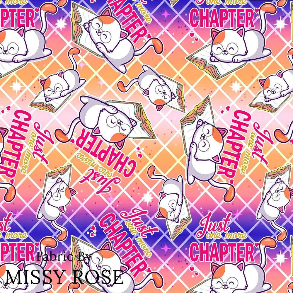 Design 673 Reading Fabric – custom printed pre-order fabric Australia | Fabric by Missy Rose