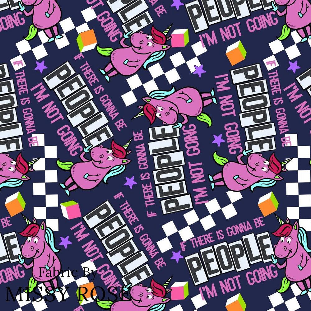 Design 675 People Fabric – pre-order designer fabric Australia | Fabric by Missy Rose