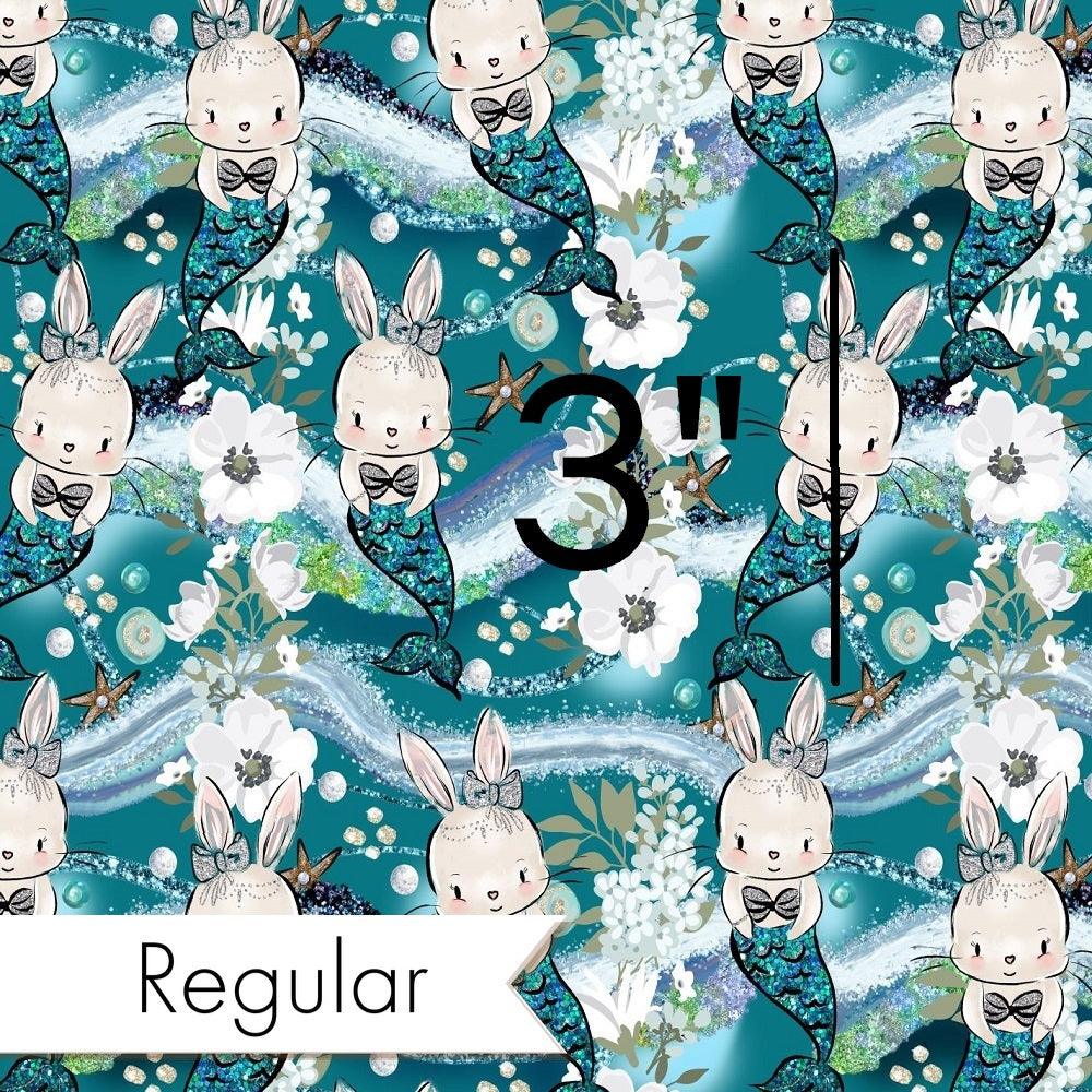 Design 677 Mermaid Bunny Fabric – pre-order designer fabric Australia | Fabric by Missy Rose