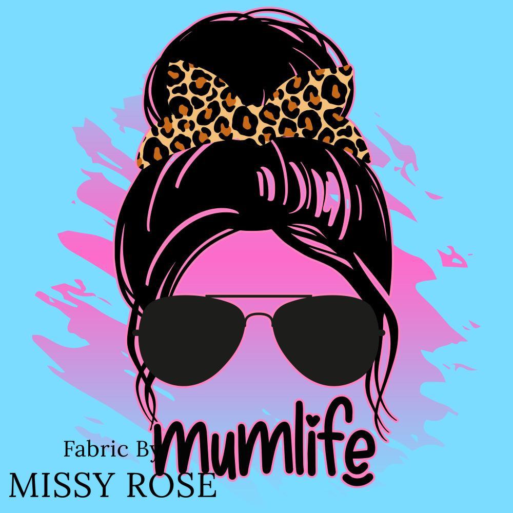 Design 68 Panel Fabric – premium custom printed fabric for sewing | Fabric by Missy Rose