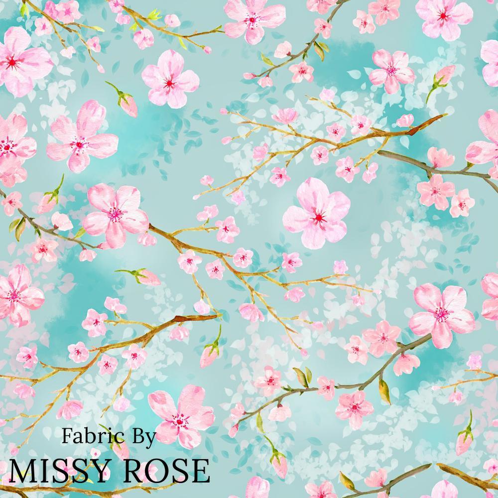 Design 680 Cherry Blossom Fabric – pre-order designer fabric Australia | Fabric by Missy Rose