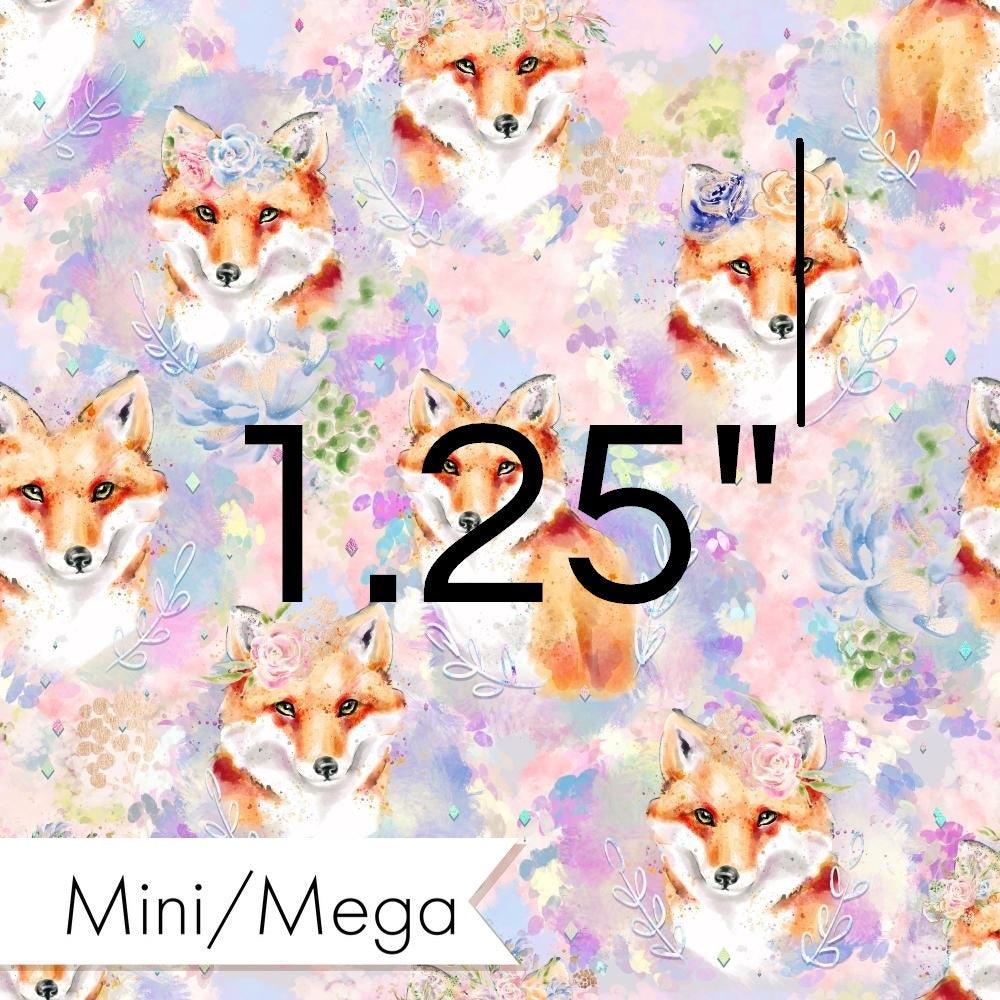 Design 681 Purple Fox Fabric – Australian custom printed fabric pre-order | Fabric by Missy Rose
