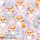 Design 681 - Purple Fox Fabric