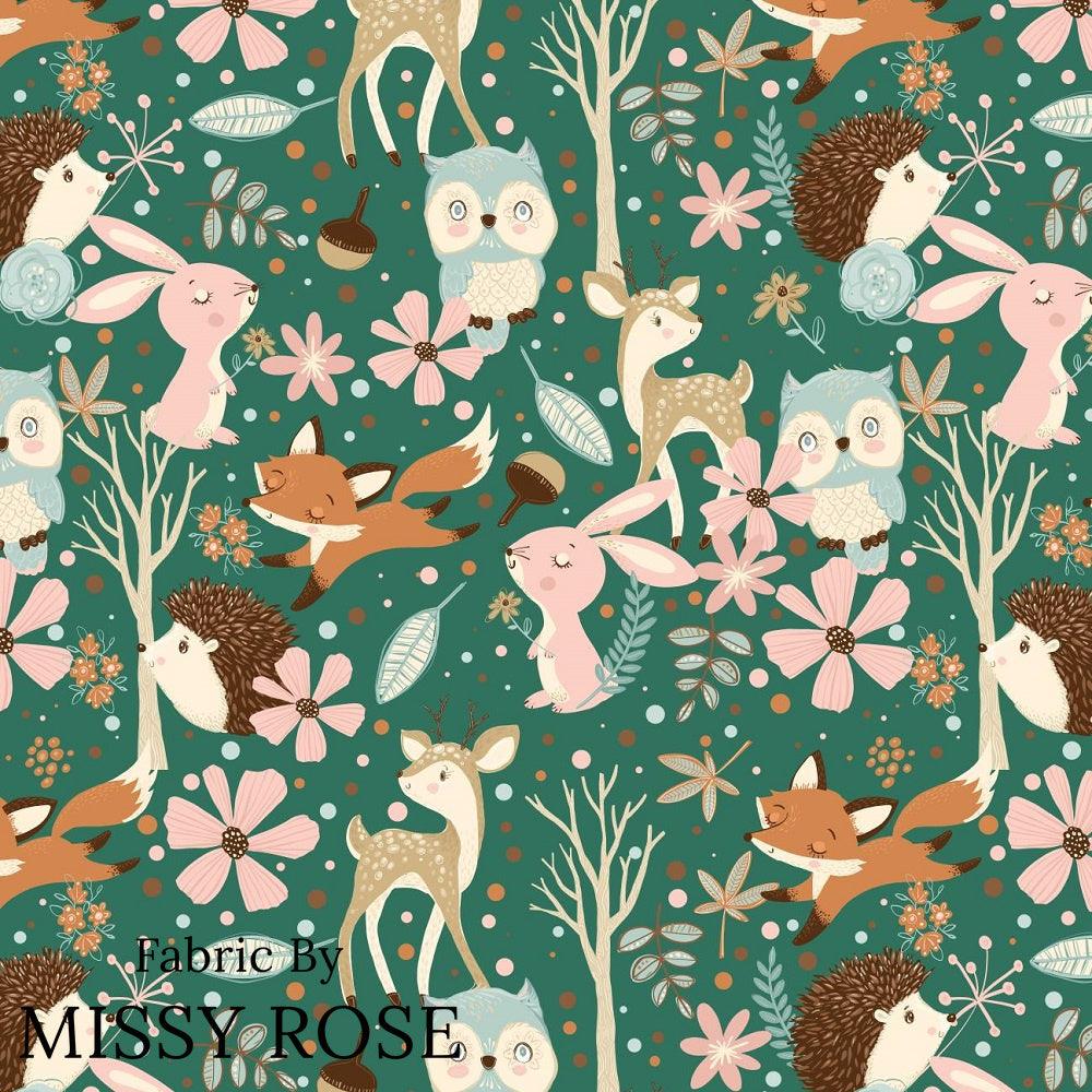 Design 682 Woodland Fabric – Australian custom printed fabric pre-order | Fabric by Missy Rose