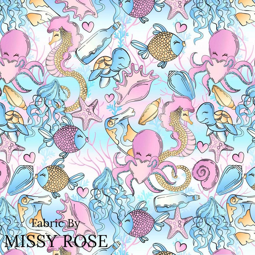 Design 685 Under Sea Fabric – pre-order designer fabric Australia | Fabric by Missy Rose