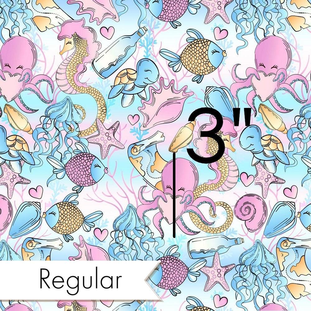Design 685 Under Sea Fabric – custom printed pre-order fabric Australia | Fabric by Missy Rose