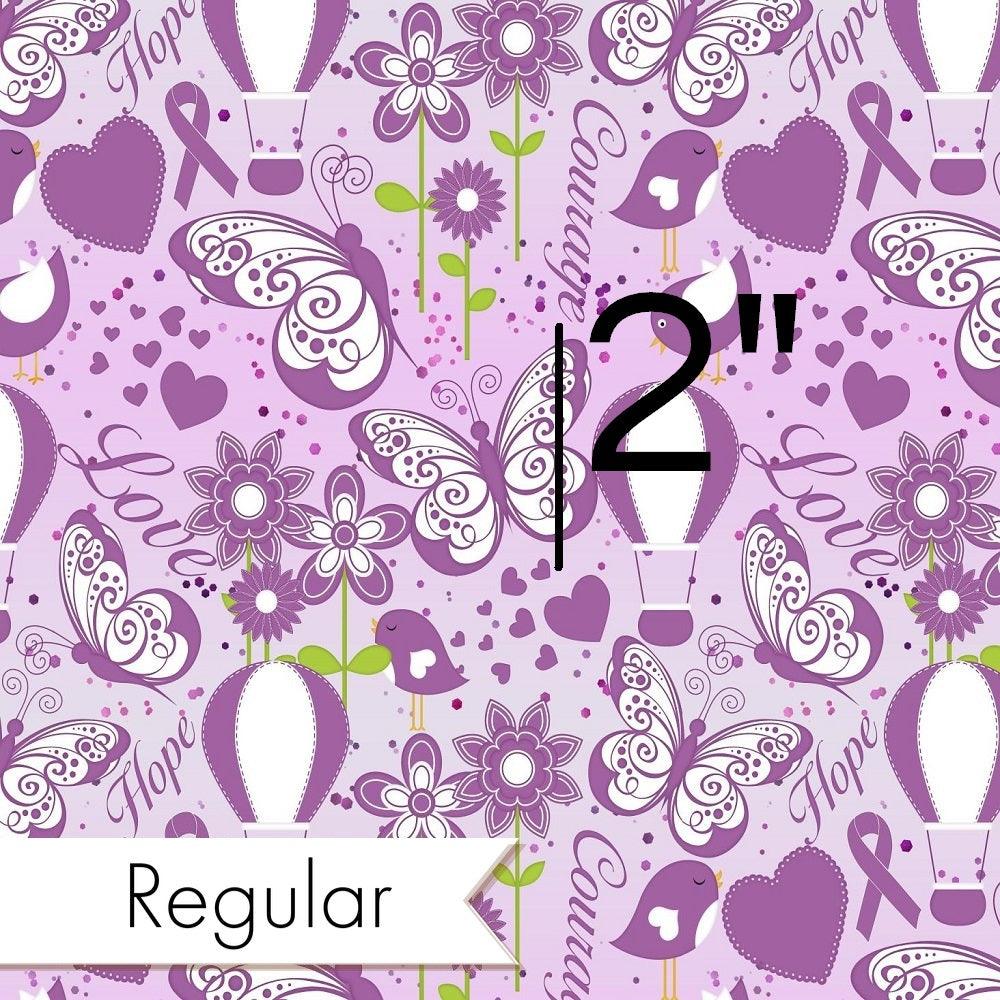 Design 686 Purple Ribbon Fabric – pre-order designer fabric Australia | Fabric by Missy Rose