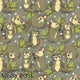 Design 687 - Cute Possum Fabric