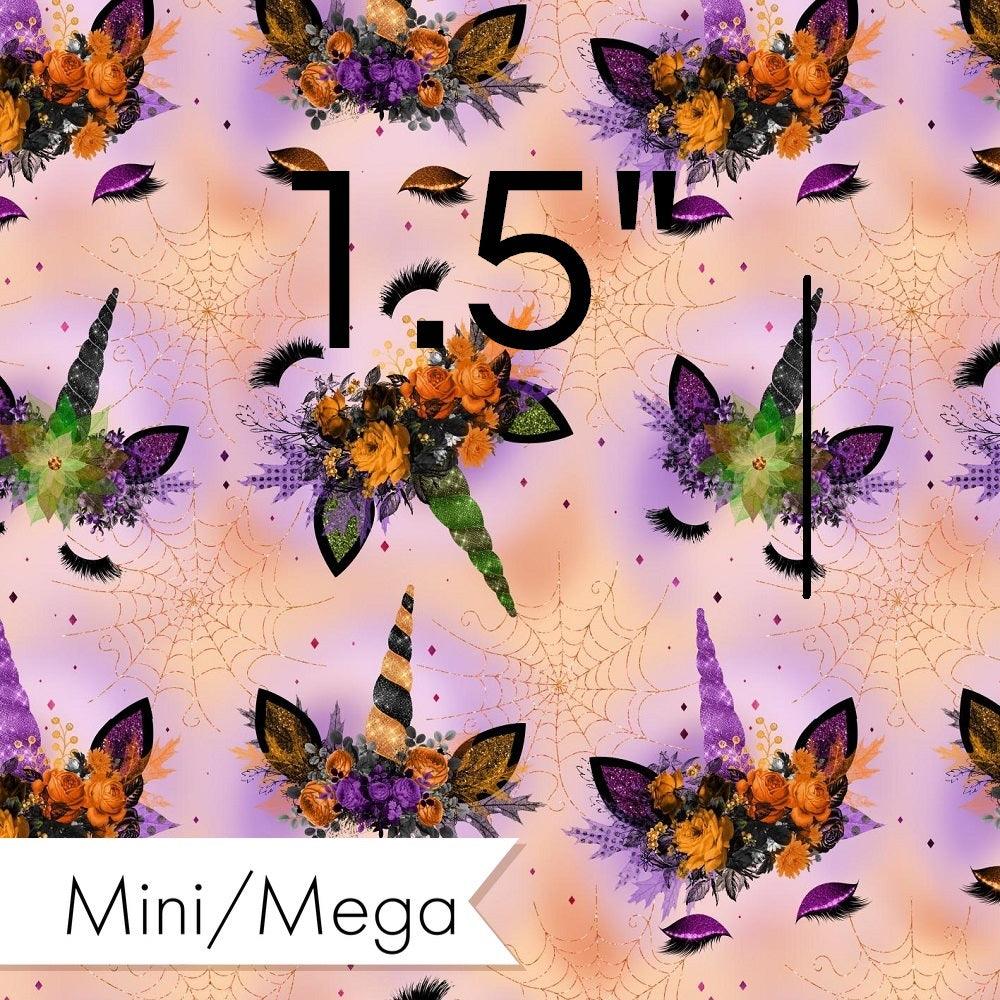 Design 688 Halloween Unicorn Fabric – custom printed pre-order fabric Australia | Fabric by Missy Rose