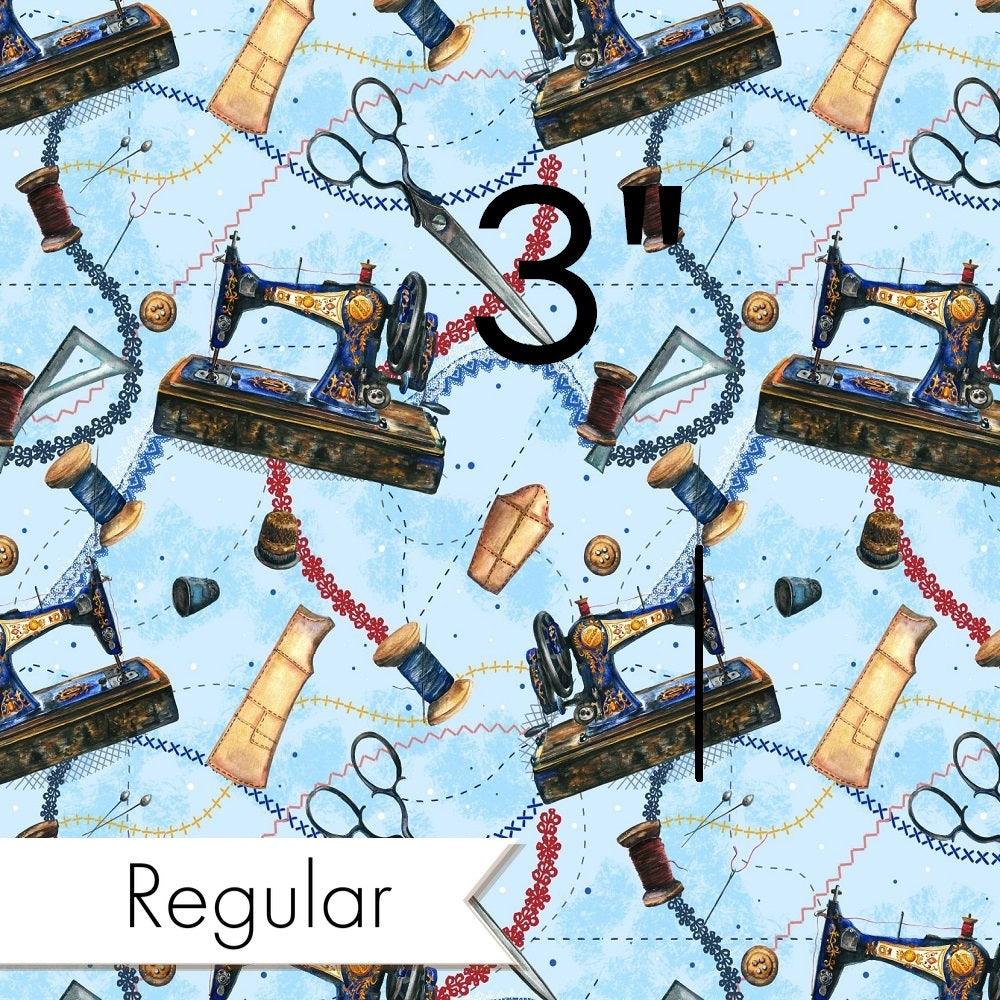 Design 689 Blue Sewing Fabric – made-to-order custom fabric by the metre | Fabric by Missy Rose