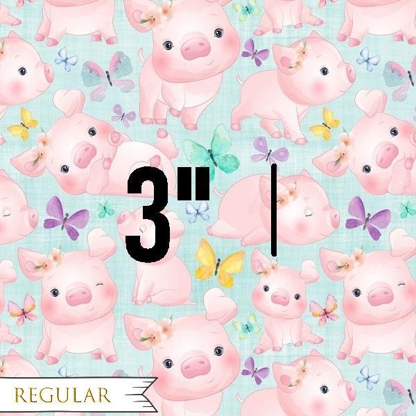 Design 69 - Cute Pig Fabric - Fabric by Missy Rose Pre-Order