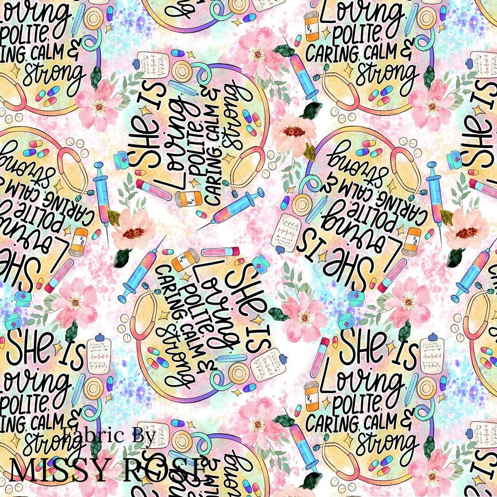 Design 691 Caring Fabric – pre-order designer fabric Australia | Fabric by Missy Rose