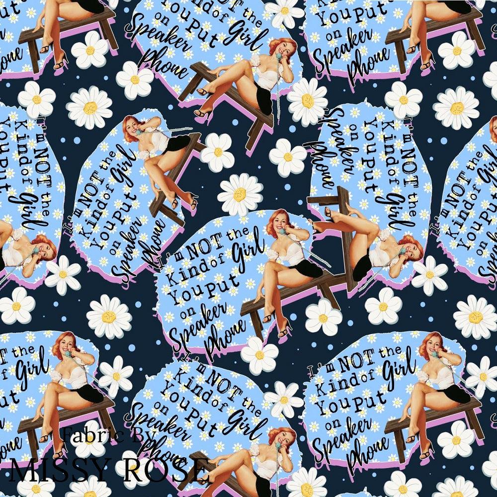 Design 699 Funny Retro Fabric – custom printed pre-order fabric Australia | Fabric by Missy Rose