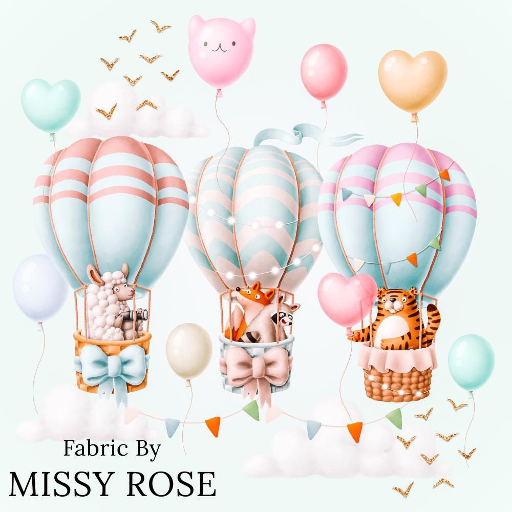 Design 7 Panel Fabric – custom printed pre-order fabric Australia | Fabric by Missy Rose