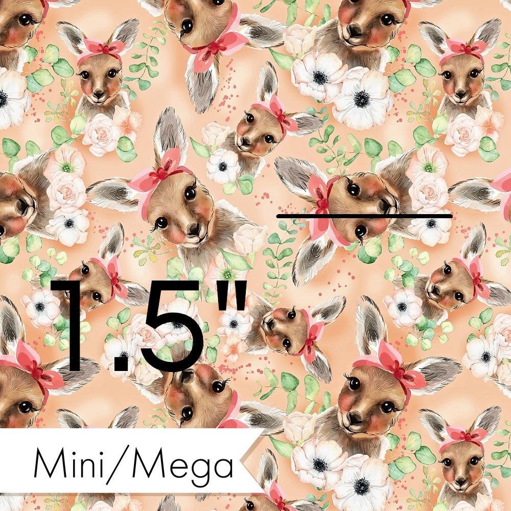 Design 700 Kangaroo Fabric – premium custom printed fabric for sewing | Fabric by Missy Rose