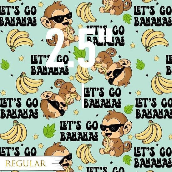 Design 71 - Bananas Fabric - Fabric by Missy Rose Pre-Order