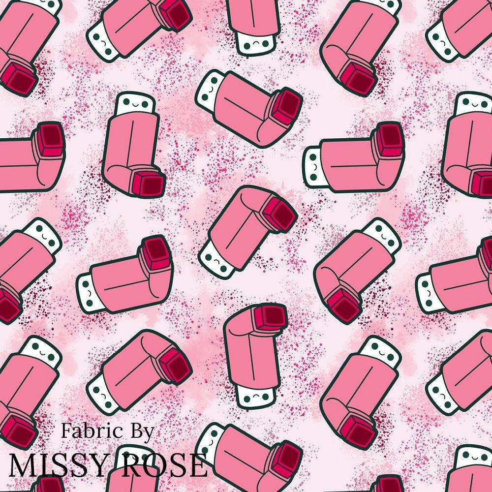 Design 71 Pink Puffer Fabric – Australian custom printed fabric pre-order | Fabric by Missy Rose