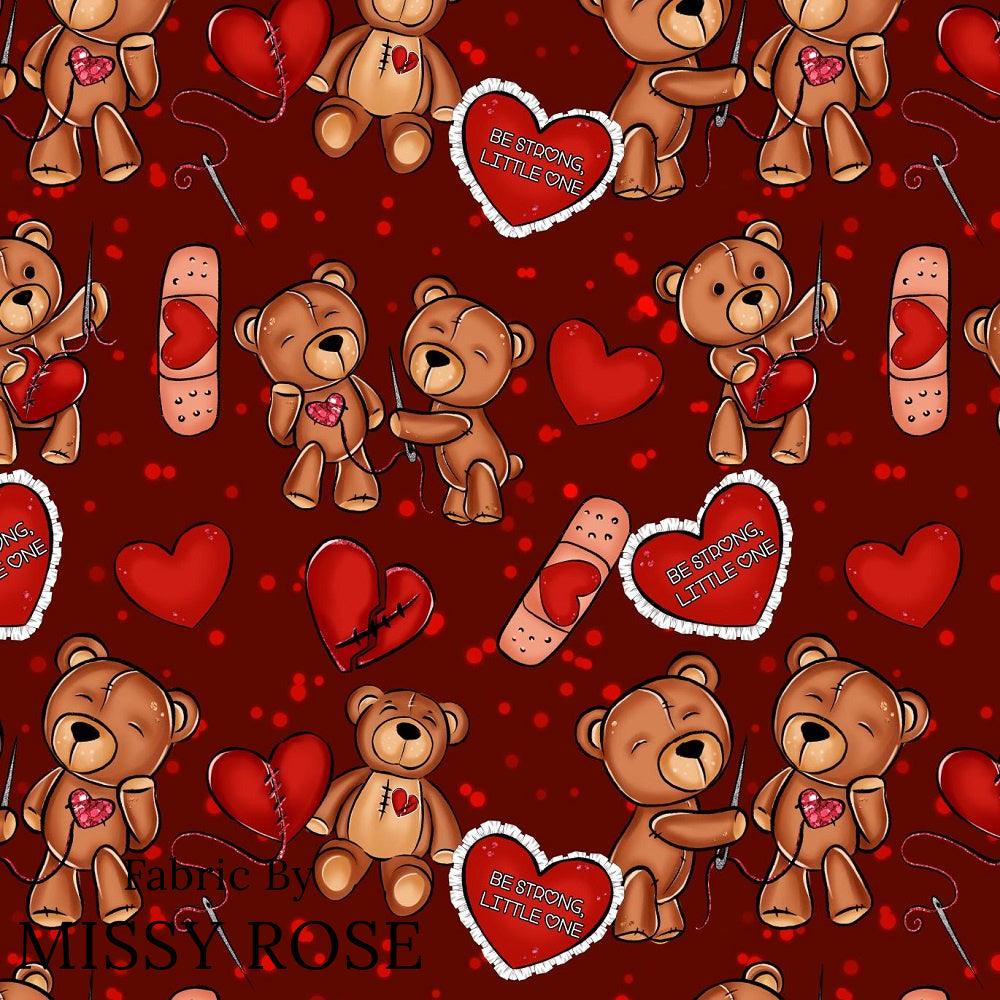 Design 73 Heart Warrior Fabric – pre-order designer fabric Australia | Fabric by Missy Rose