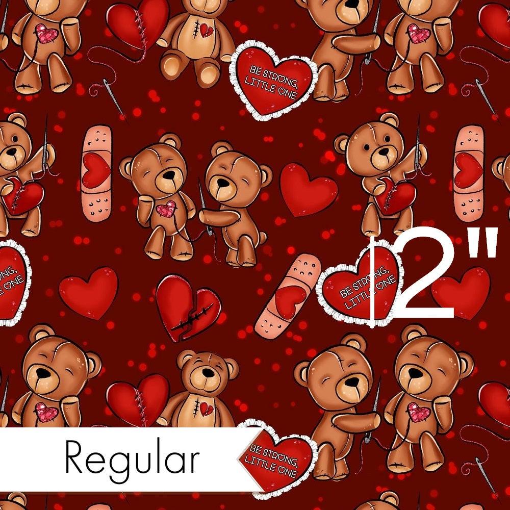 Design 73 Heart Warrior Fabric – made-to-order custom fabric by the metre | Fabric by Missy Rose