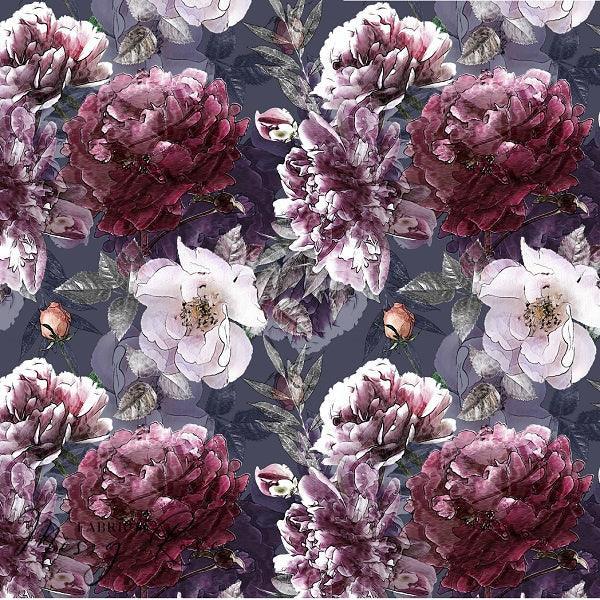 Unlimited Navy Floral Fabric – Australian custom printed fabric pre-order | Fabric by Missy Rose