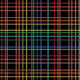 Unlimited - Rainbow Plaid Fabric