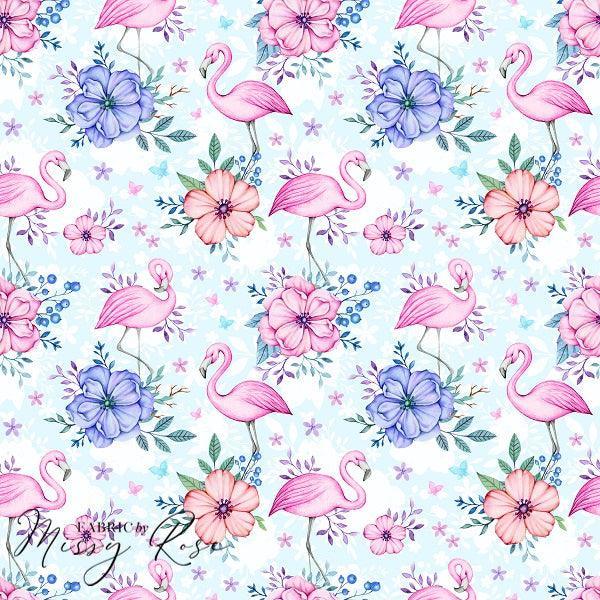 Unlimited Flamingo Fabric – pre-order designer fabric Australia | Fabric by Missy Rose