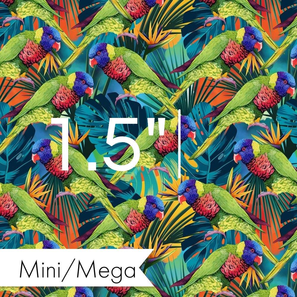 Design 78 Lorikeet Fabric – premium custom printed fabric for sewing | Fabric by Missy Rose
