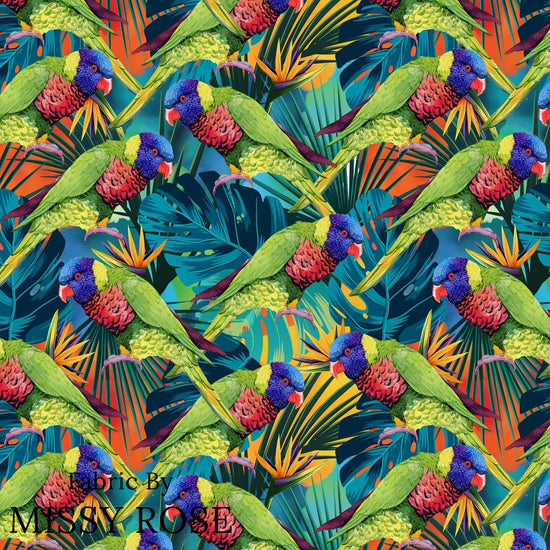 Design 78 - Lorikeet Fabric