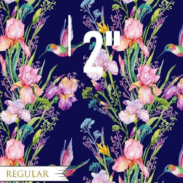 Unlimited Navy Hummingbird Fabric – Australian custom printed fabric pre-order | Fabric by Missy Rose