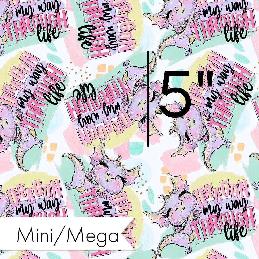 Design 800 Cheeky Dragon Fabric – Australian custom printed fabric pre-order | Fabric by Missy Rose