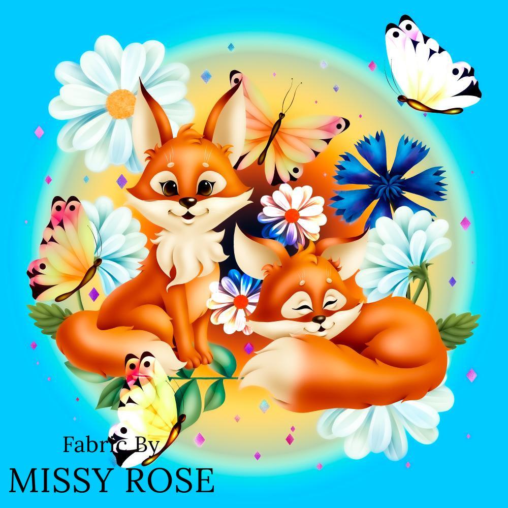 Design 801 Panel Fabric – Australian custom printed fabric pre-order | Fabric by Missy Rose