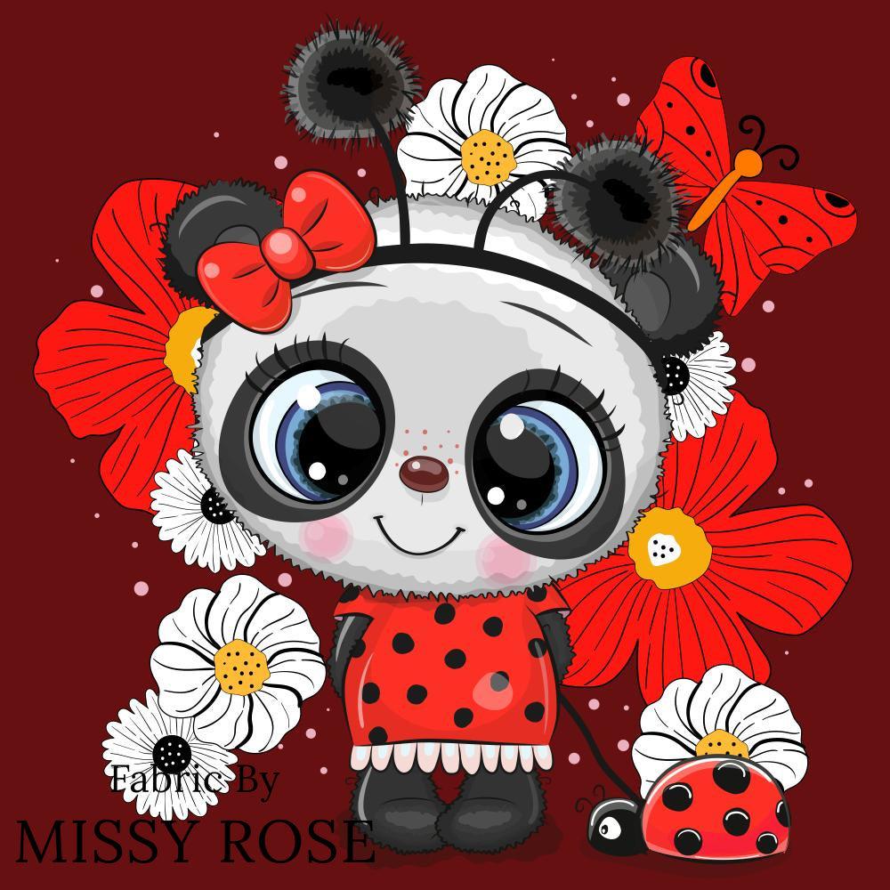 Design 803 Panel Fabric – custom printed pre-order fabric Australia | Fabric by Missy Rose