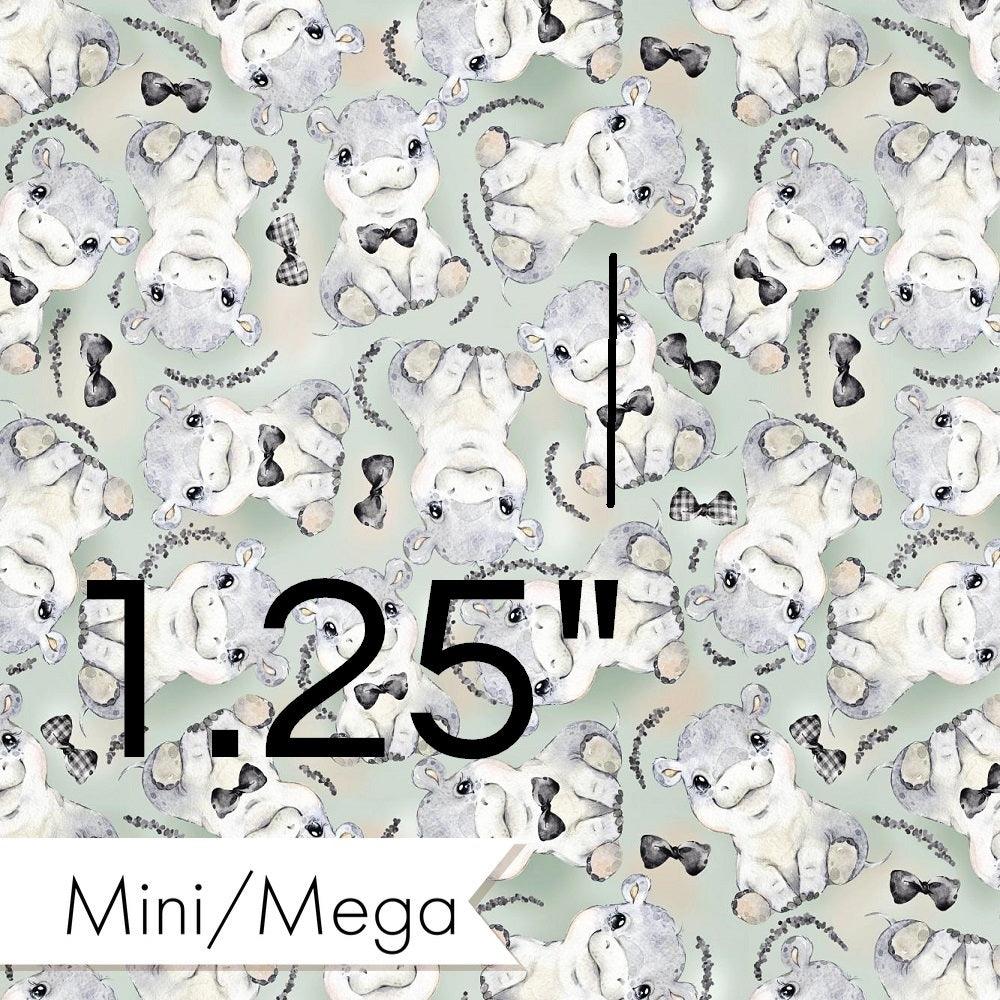 Design 807 Grey Hippo Fabric – made-to-order custom fabric by the metre | Fabric by Missy Rose