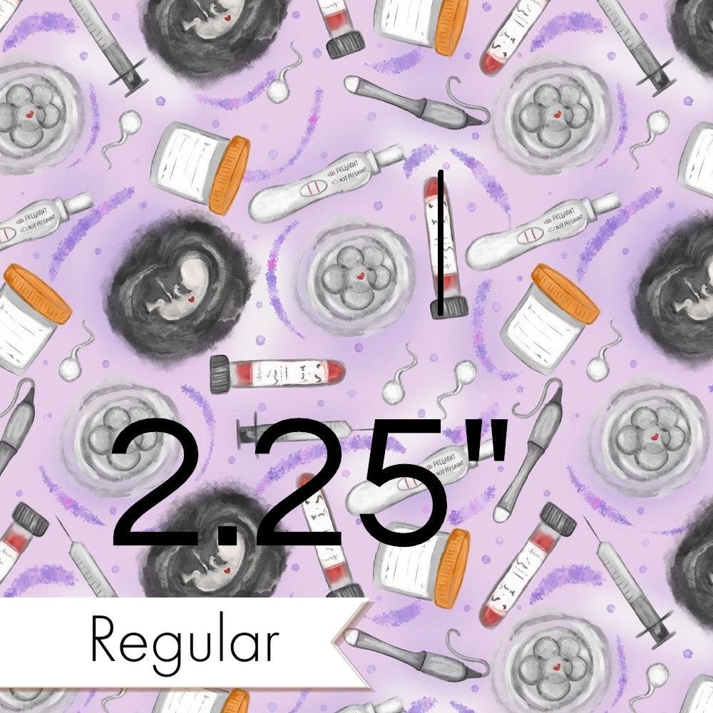 Design 808 Purple IVF Pattern fabric – Australian custom printed fabric pre-order | Fabric by Missy Rose