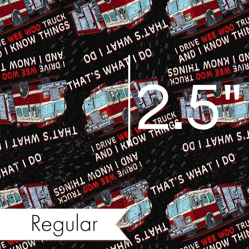 Design 814 Fire Truck Fabric – pre-order designer fabric Australia | Fabric by Missy Rose