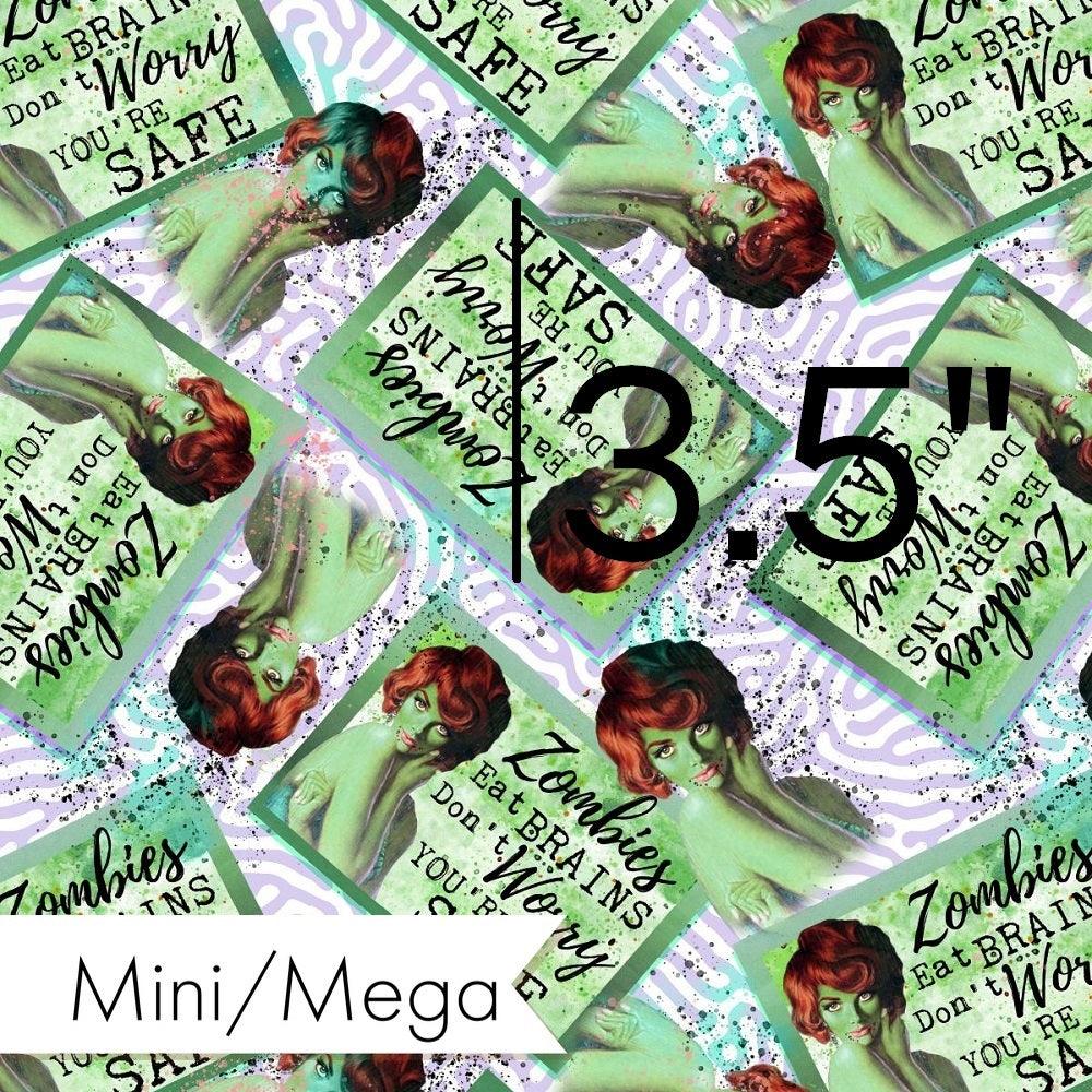 Design 815 Zombie Fabric – Australian custom printed fabric pre-order | Fabric by Missy Rose