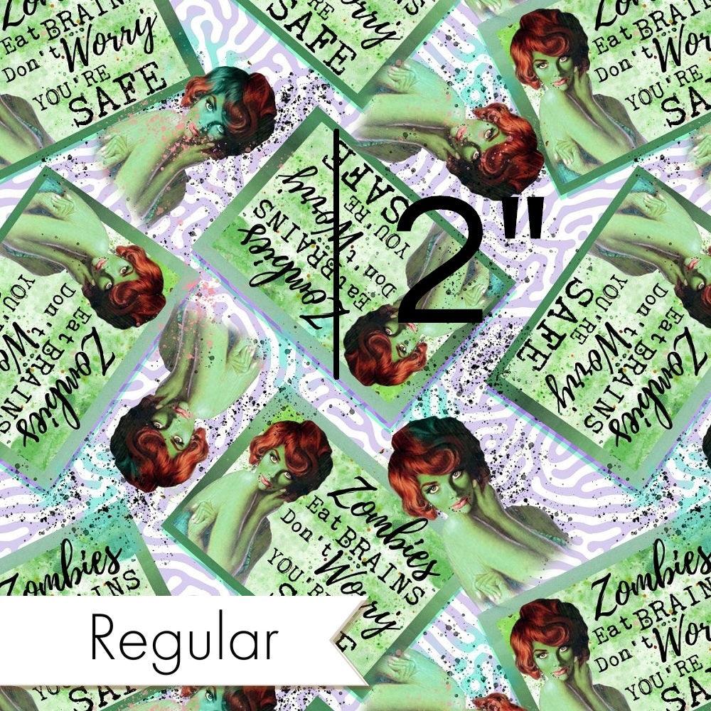 Design 815 Zombie Fabric – made-to-order custom fabric by the metre | Fabric by Missy Rose