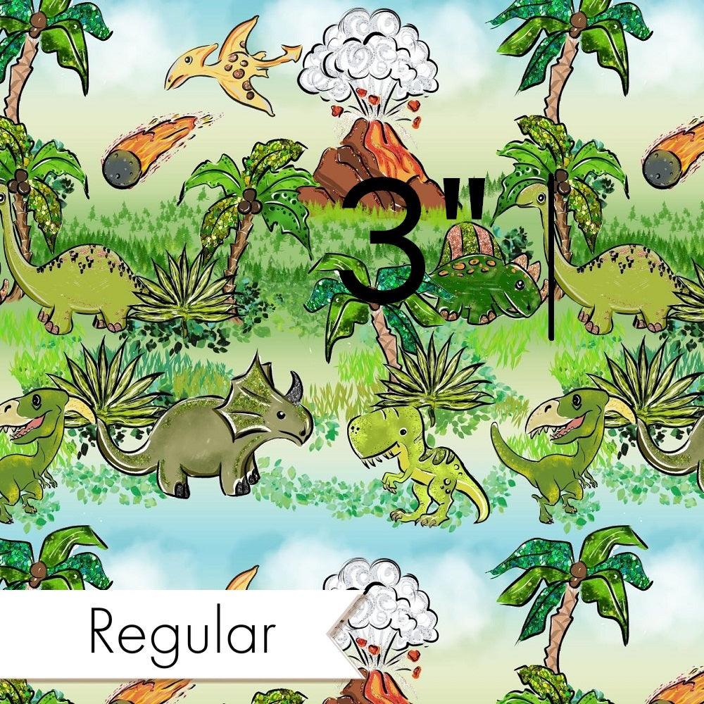 Design 816 Dinosaur Fabric – premium custom printed fabric for sewing | Fabric by Missy Rose