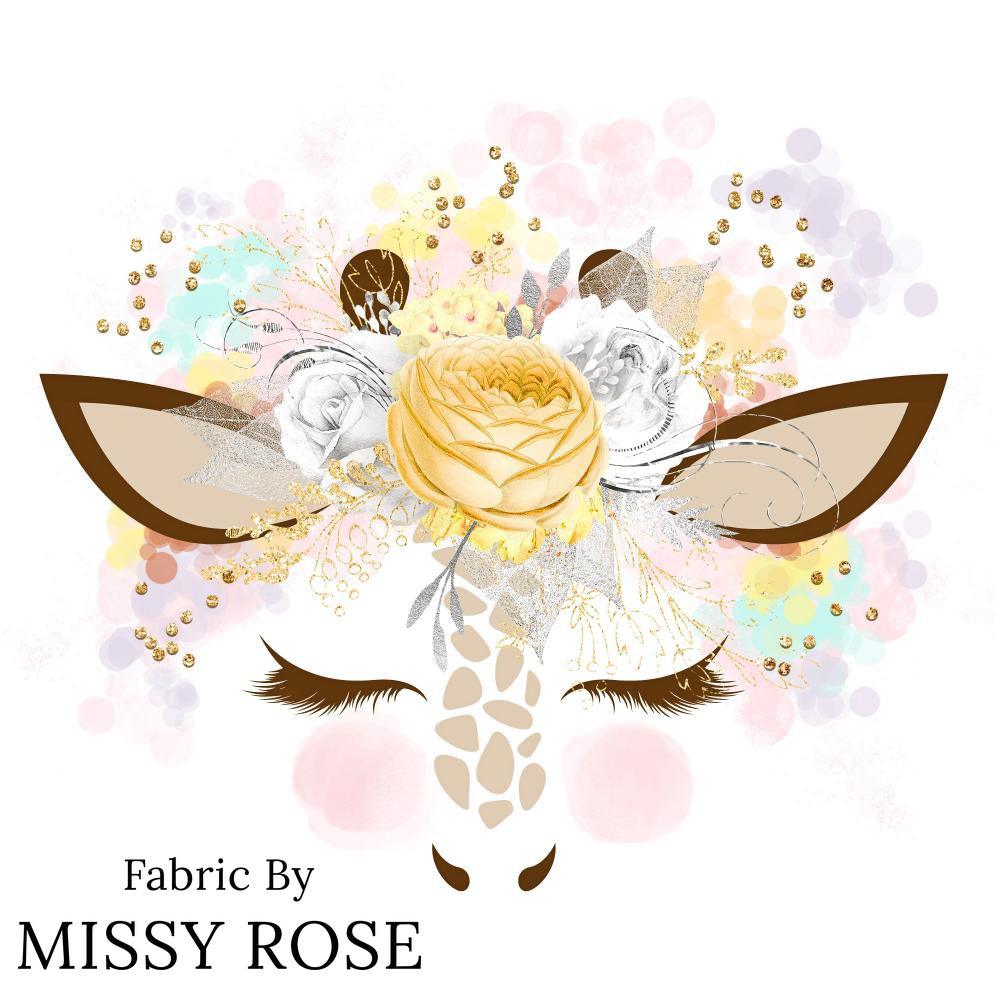 Design 817 Panel Fabric – premium custom printed fabric for sewing | Fabric by Missy Rose