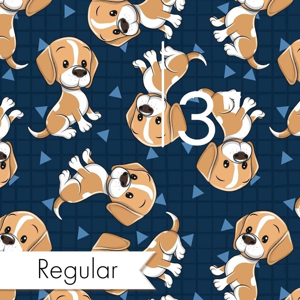 Design 821 Cute Navy Dogs Fabric – Australian custom printed fabric pre-order | Fabric by Missy Rose
