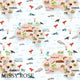 Design 823 - Map Fabric