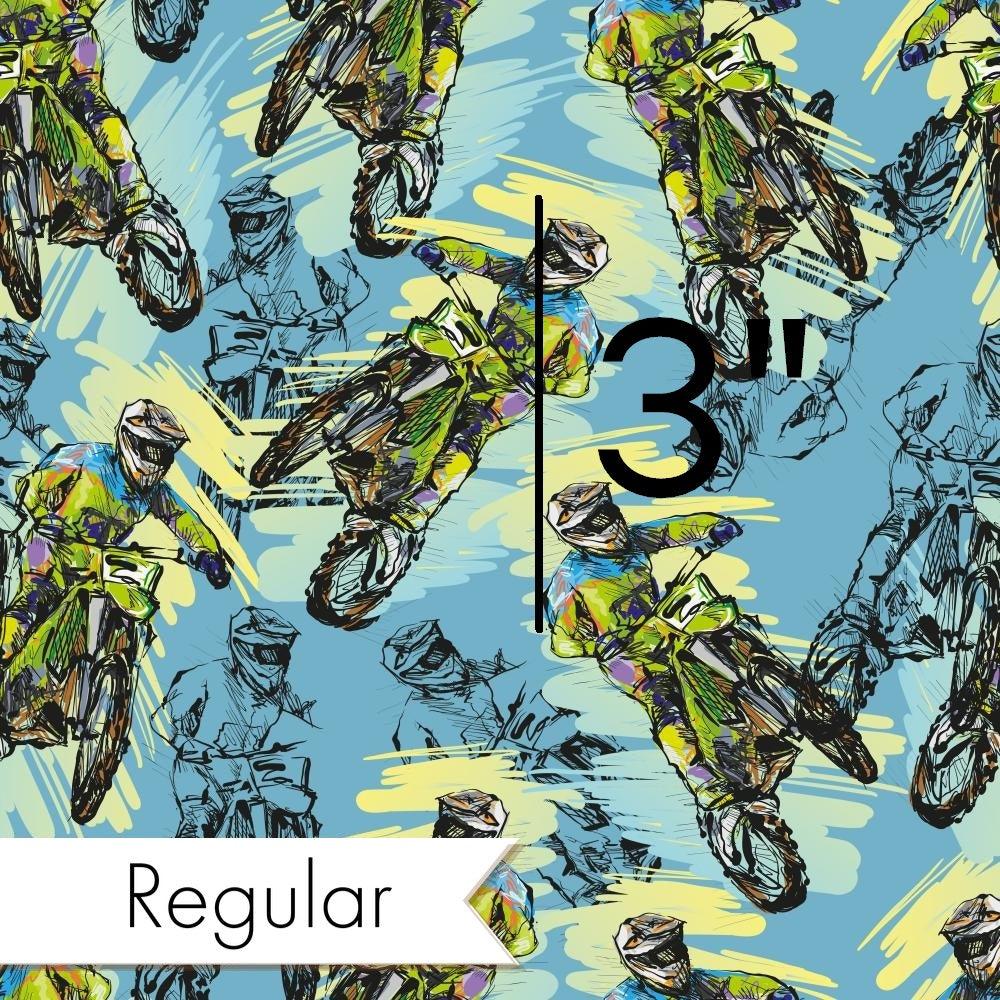 Design 83 Motorbike Fabric – made-to-order custom fabric by the metre | Fabric by Missy Rose