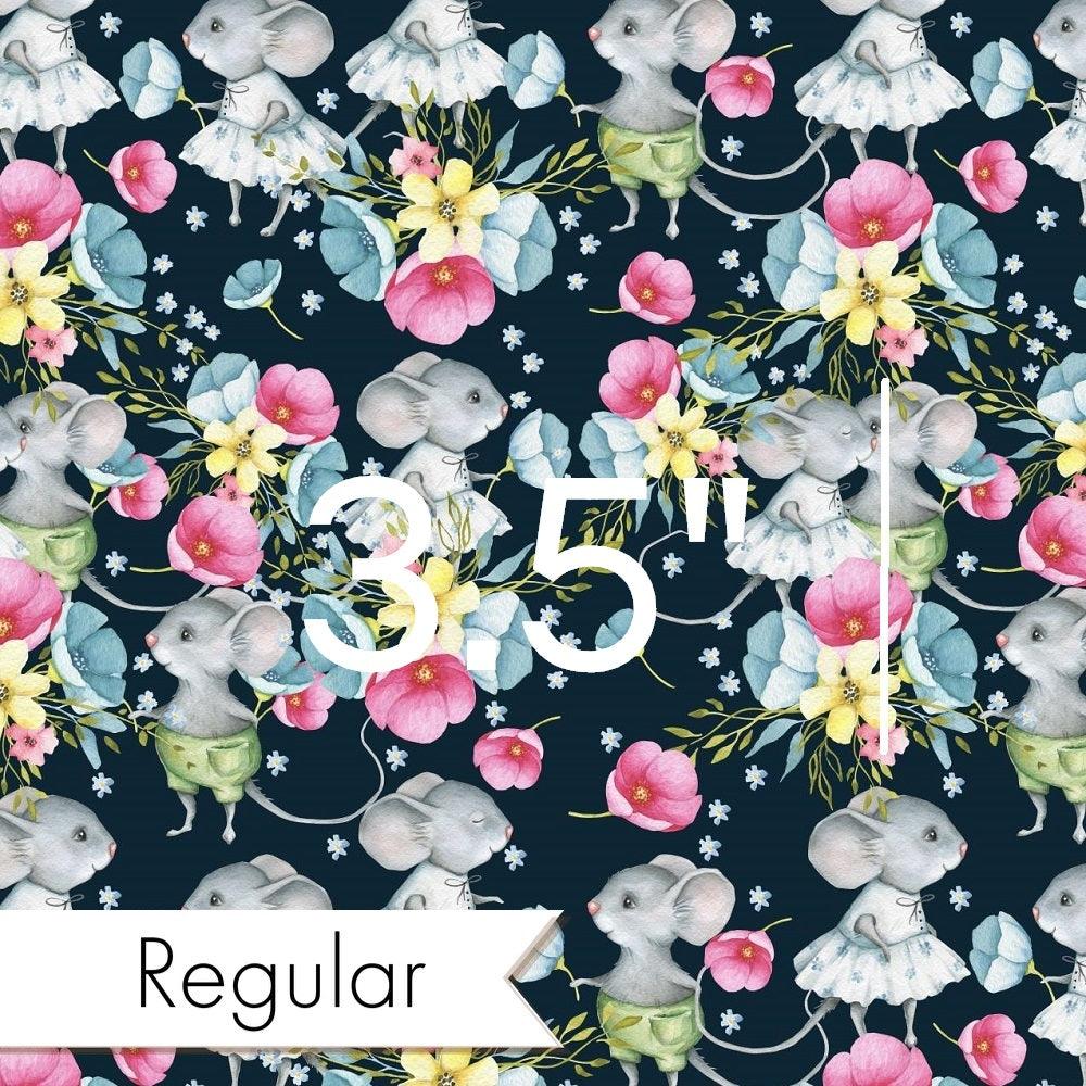 Design 830 Floral Mouse Fabric – made-to-order custom fabric by the metre | Fabric by Missy Rose