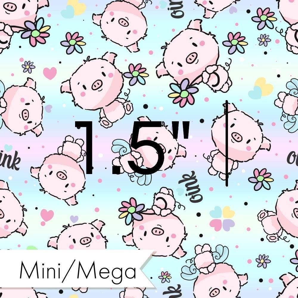 Design 831 Pigs Fabric – premium custom printed fabric for sewing | Fabric by Missy Rose