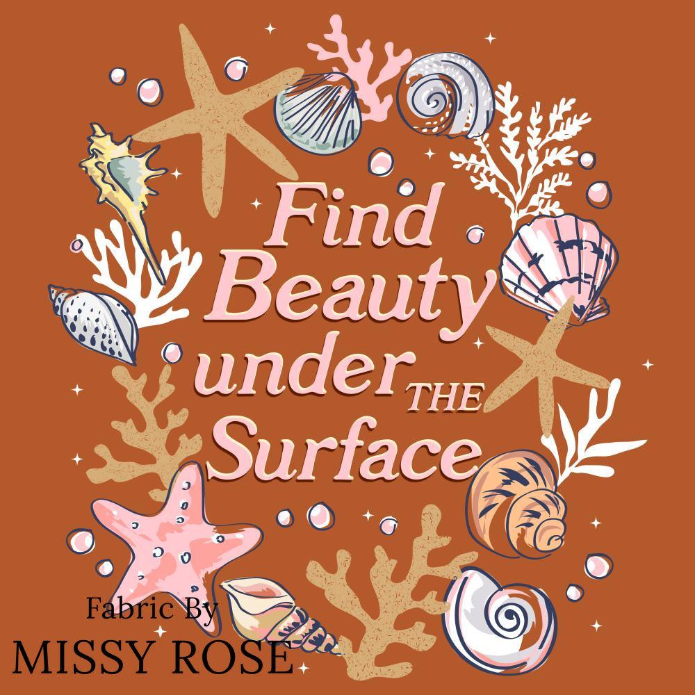 Design 847 Panel Fabric – premium custom printed fabric for sewing | Fabric by Missy Rose